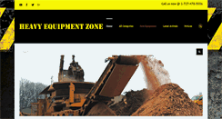 Desktop Screenshot of heavyequipmentzone.com